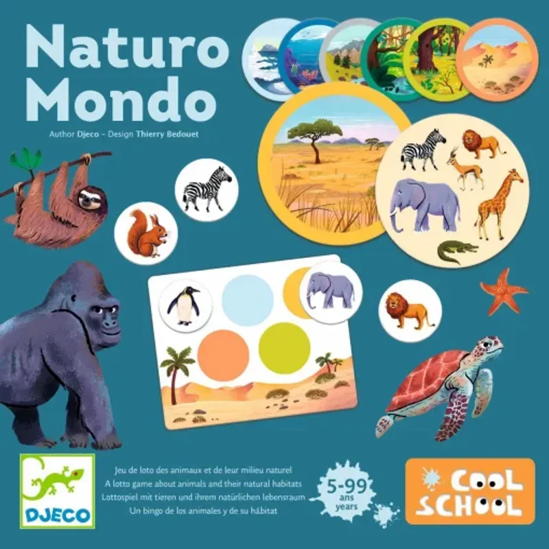 Jucarii, Copii si Bebe - Jucarii si jocuri - Jucarii & jocuri educative - Jocuri si jucarii educative - Joc educativ Naturo Mondo - Infinity.ro