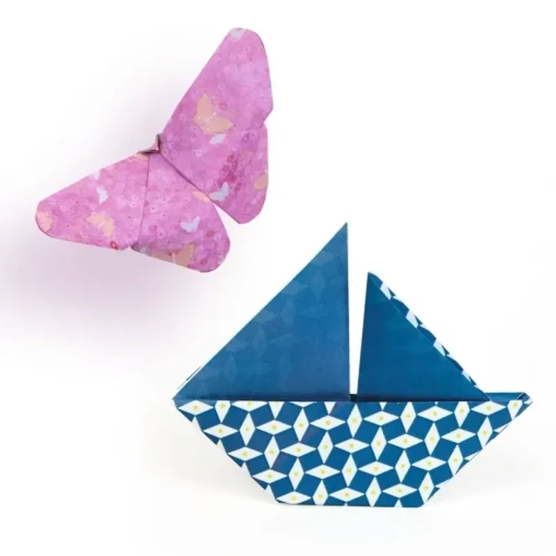 Jucarii, Copii si Bebe - Jucarii si jocuri - Jucarii & jocuri educative - Jocuri si jucarii educative - Joc creativ Foi de origami Natsu - Infinity.ro
