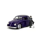 Jucarii, Copii si Bebe - Jucarii si jocuri - Figurine - Set figurine Wednesday Addams si Thing cu masina Volkswagen Beetle 1972 Jada - Infinity.ro