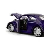 Jucarii, Copii si Bebe - Jucarii si jocuri - Figurine - Set figurine Wednesday Addams si Thing cu masina Volkswagen Beetle 1972 Jada - Infinity.ro