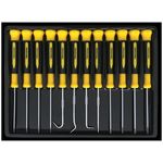 Casa si Gradina - Constructii - Scule de mana si unelte - Surubelnite - Set 12 surubelnite de precizie cu profil PH, plat si torx Top Master - Infinity.ro
