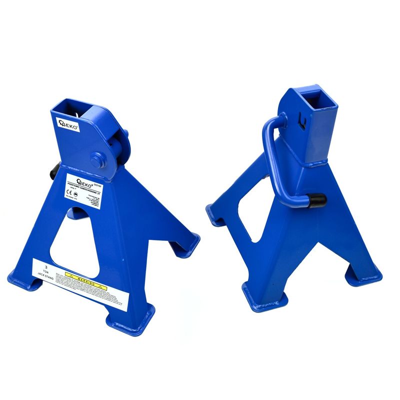 Casa si Gradina - Constructii - Depozitare, transport si protectie - Echipamente pentru transport si ridicat - Suporturi pentru autovehicule 3T, 2 piese, 290-420mm, Geko G02160 - Infinity.ro