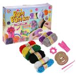 Jucarii, Copii si Bebe - Jucarii si jocuri - Jucarii & jocuri educative - Seturi de artizanat - Kit de realizat pompoane, 13 piese, multicolor, R06-0067-A - Infinity.ro