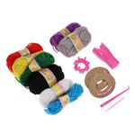 Jucarii, Copii si Bebe - Jucarii si jocuri - Jucarii & jocuri educative - Seturi de artizanat - Kit de realizat pompoane, 13 piese, multicolor, R06-0067-A - Infinity.ro