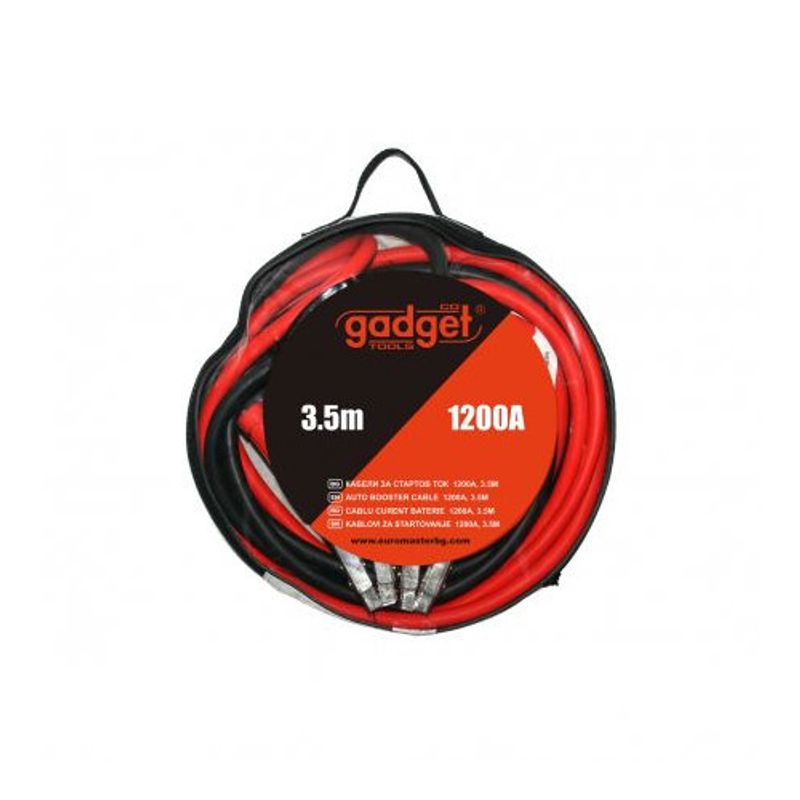 Auto si Moto - Electrice auto - Alte accesorii electrice auto - Cabluri de pornire 1200 Amp x 3.5 m Gadget DiY - Infinity.ro