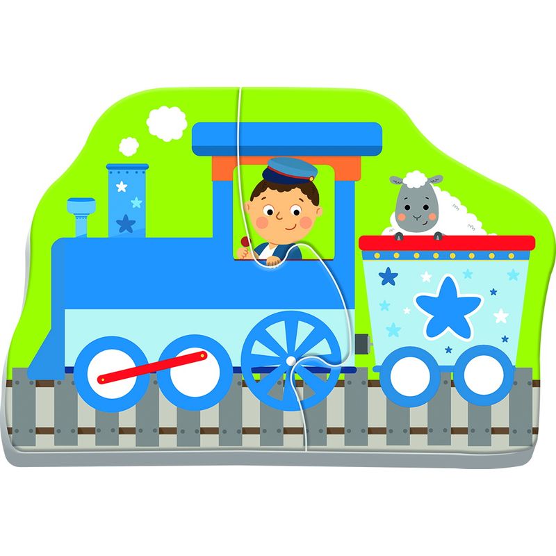 Jucarii, Copii si Bebe - Jucarii si jocuri - Jocuri si puzzle - Puzzle - Puzzle Trefl Baby clasic vehicule pentru transport 8 piese - Infinity.ro