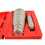 Auto si Moto - Reparatii si depanare - Scule auto - Scule si truse auto - Trusa placi pentru extrudare axiala, 9 elemente, Geko G02690 - Infinity.ro