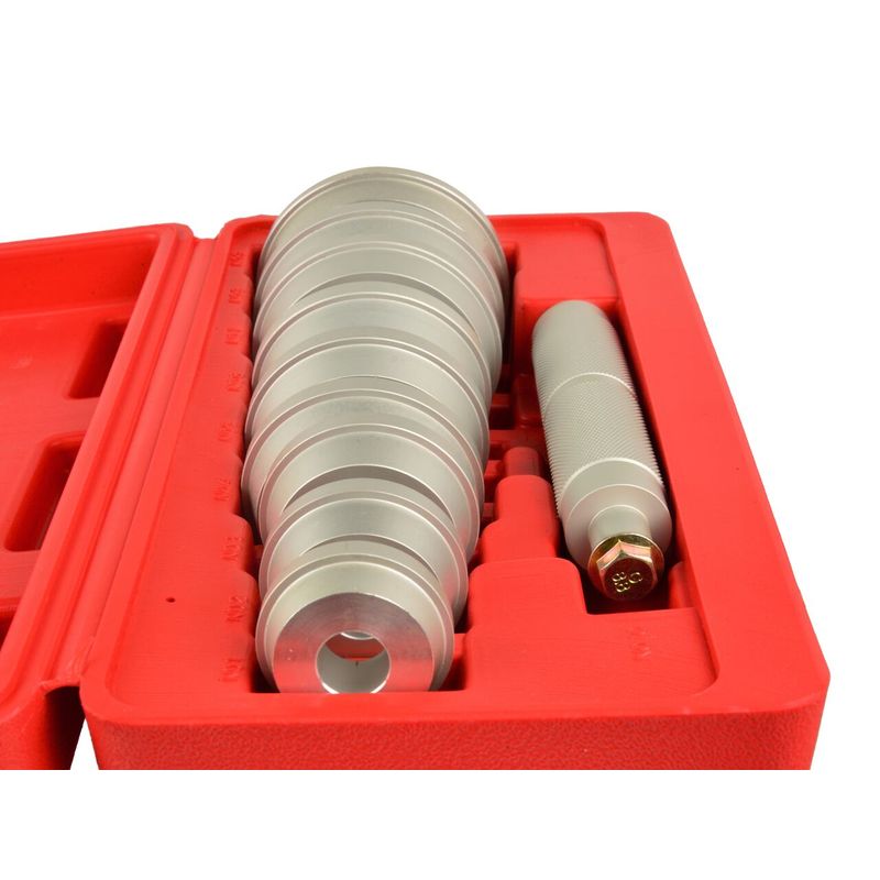 Auto si Moto - Reparatii si depanare - Scule auto - Scule si truse auto - Trusa placi pentru extrudare axiala, 9 elemente, Geko G02690 - Infinity.ro
