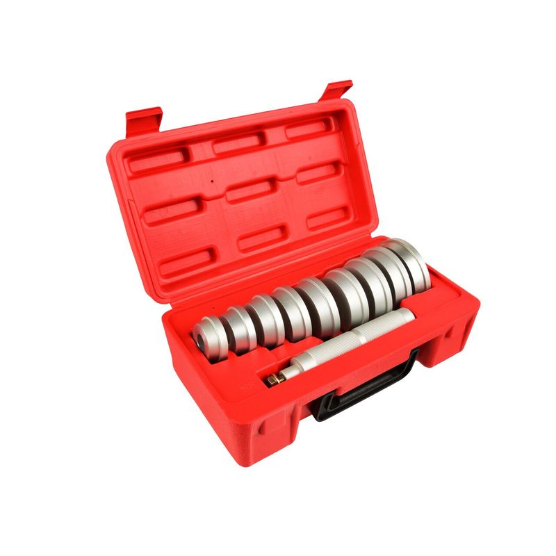 Auto si Moto - Reparatii si depanare - Scule auto - Scule si truse auto - Trusa placi pentru extrudare axiala, 9 elemente, Geko G02690 - Infinity.ro