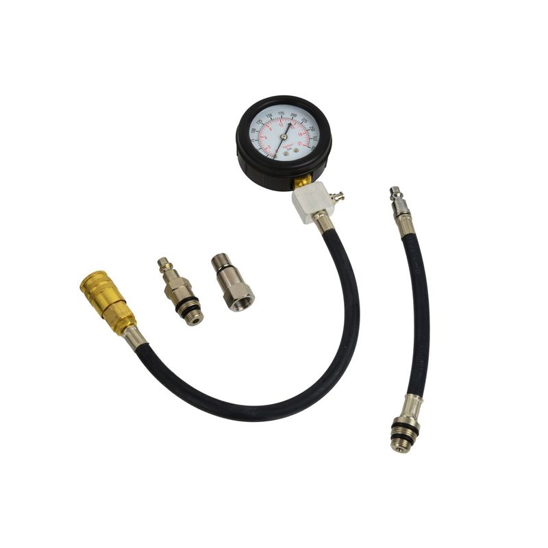 Auto si Moto - Reparatii si depanare - Scule auto - Scule si truse auto - Tester compresie motoare pe benzina 20bar, GEKO G02504 - Infinity.ro