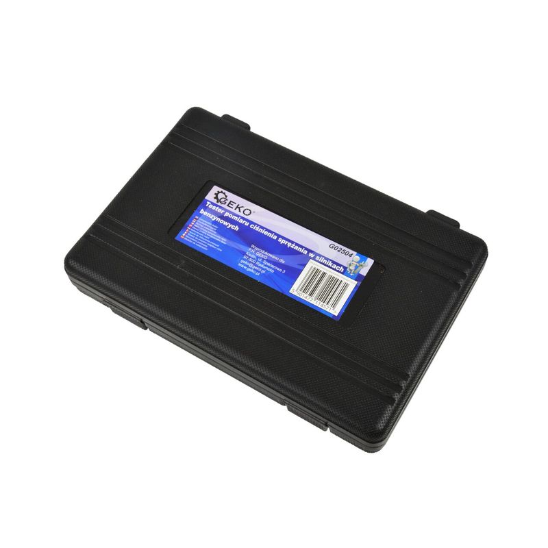 Auto si Moto - Reparatii si depanare - Scule auto - Scule si truse auto - Tester compresie motoare pe benzina 20bar, GEKO G02504 - Infinity.ro