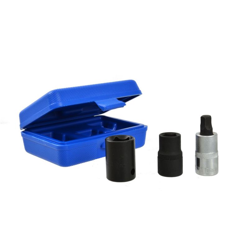 Auto si Moto - Reparatii si depanare - Scule auto - Scule si truse auto - Set chei hexagonale pentru demontare etrier frana, Geko G02527 - Infinity.ro