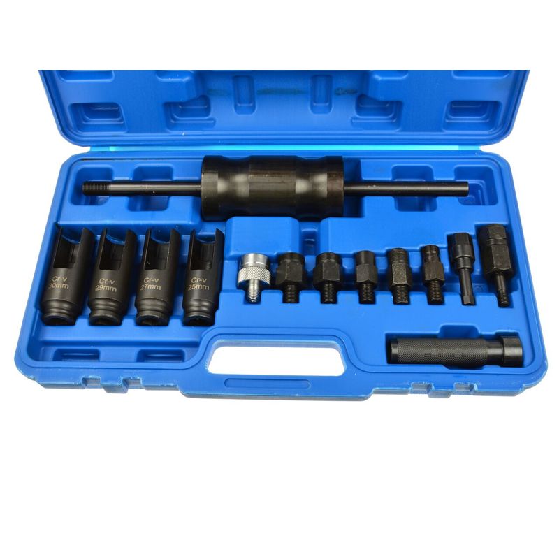 Auto si Moto - Reparatii si depanare - Scule auto - Scule si truse auto - Set chei pentru extragere injectoare, GEKO G02651 - Infinity.ro