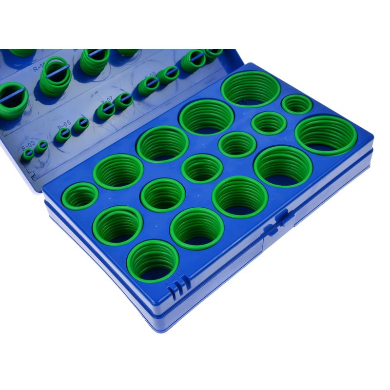 Auto si Moto - Reparatii si depanare - Scule auto - Scule si truse auto - Set inele pentru aer conditionat 419 bucati, GEKO G02913 - Infinity.ro