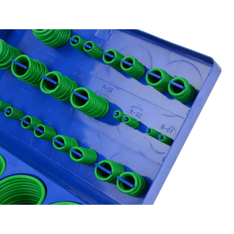 Auto si Moto - Reparatii si depanare - Scule auto - Scule si truse auto - Set inele pentru aer conditionat 419 bucati, GEKO G02913 - Infinity.ro