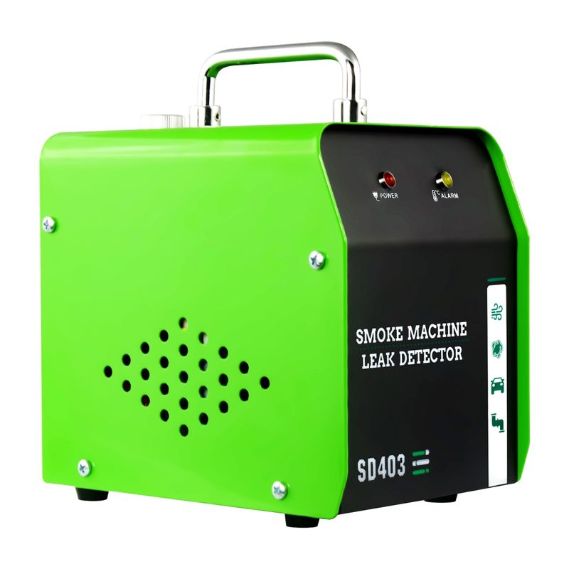 Auto si Moto - Reparatii si depanare - Scule auto - Testere si multimetre - Detector de scurgeri cu fum Techstar® SD403, Testare Profesionala pentru Sisteme EVAP, Verde - Infinity.ro