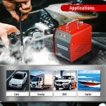 Auto si Moto - Reparatii si depanare - Scule auto - Testere si multimetre - Detector de scurgeri cu fum Techstar® SD403, Testare Profesionala pentru Sisteme EVAP, Rosu - Infinity.ro
