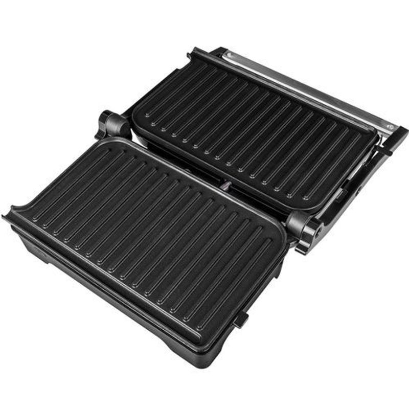 Electronice si Electrocasnice - Electrocasnice bucatarie - Preparare paine - Sandwich-maker - Sandwich-maker&grill, ECG S 2070 Panini, 1200 W, placi nonaderente - Infinity.ro