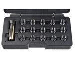 Auto si Moto - Reparatii si depanare - Scule auto - Scule si truse auto - Set reparație fire și bujii M14x1.25, 16 piese, GEKO G02792 - Infinity.ro