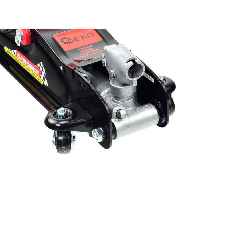 Auto si Moto - Reparatii si depanare - Scule auto - Scule si truse auto - Cric hidraulic cu profil redus 2.5T 80-365mm, GEKO G02030 - Infinity.ro