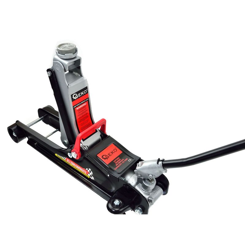 Auto si Moto - Reparatii si depanare - Scule auto - Scule si truse auto - Cric hidraulic cu profil redus 2.5T 80-365mm, GEKO G02030 - Infinity.ro