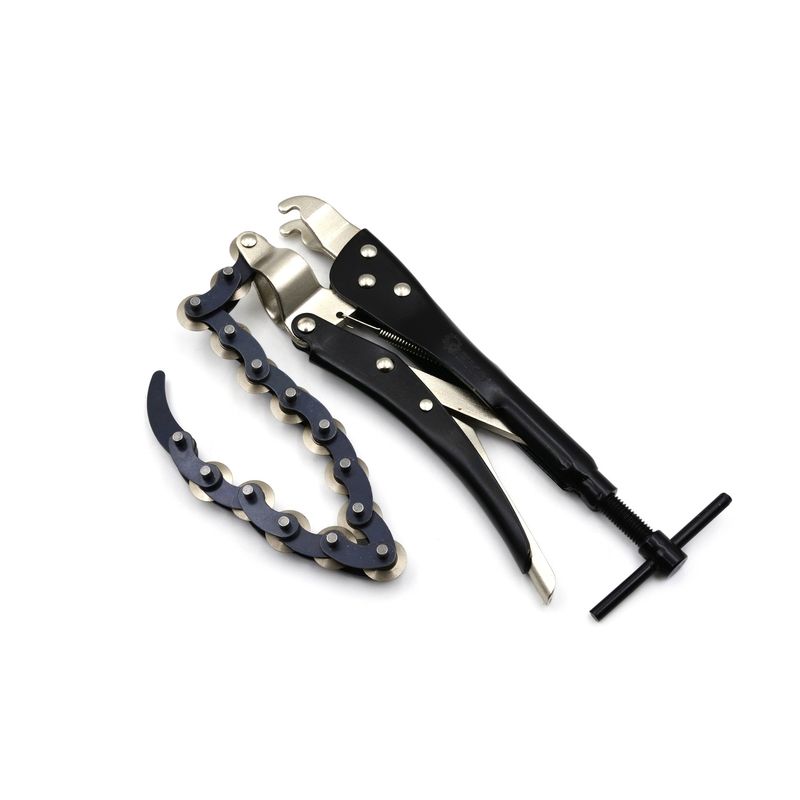 Auto si Moto - Reparatii si depanare - Scule auto - Scule si truse auto - Taietor cu lant pentru toba de esapament, GEKO G02726 - Infinity.ro