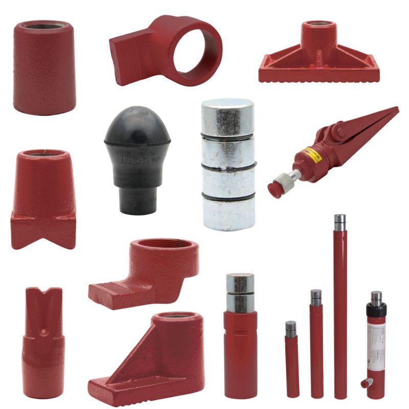 Auto si Moto - Reparatii si depanare - Scule auto - Scule si truse auto - Set reparatii caroserie hidraulic 15t Raider RD-PH06 - Infinity.ro