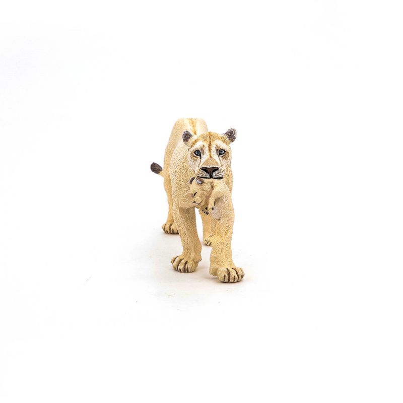Jucarii, Copii si Bebe - Jucarii si jocuri - Figurine - PAPO Figurina leoaica alba cu pui - Infinity.ro