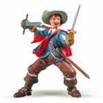 Jucarii, Copii si Bebe - Jucarii si jocuri - Figurine - PAPO Figurina muschetarul athos - Infinity.ro