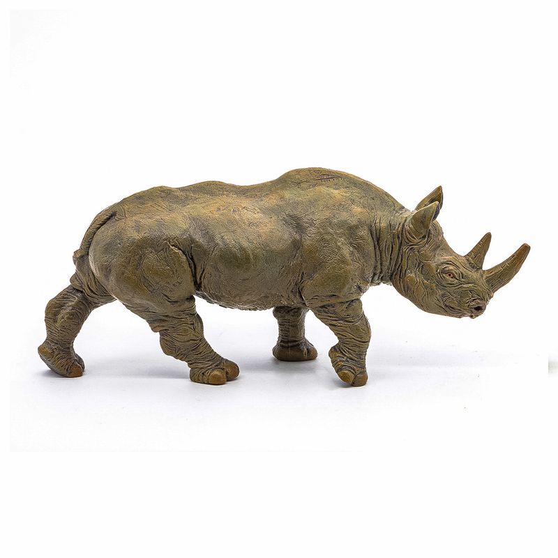 Jucarii, Copii si Bebe - Jucarii si jocuri - Figurine - PAPO Figurina rinocer negru - Infinity.ro