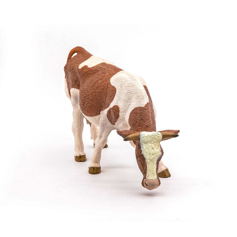 Jucarii, Copii si Bebe - Jucarii si jocuri - Figurine - PAPO Figurina vaca simmental pascand - Infinity.ro