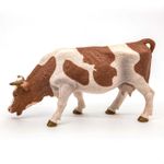 Jucarii, Copii si Bebe - Jucarii si jocuri - Figurine - PAPO Figurina vaca simmental pascand - Infinity.ro