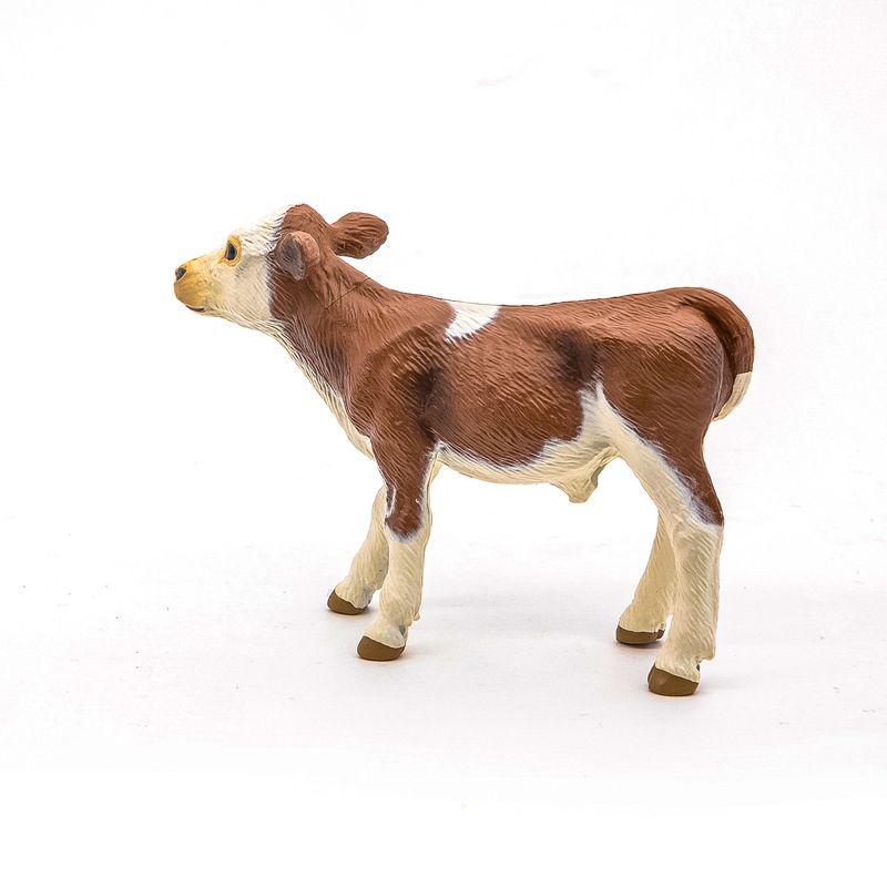 Jucarii, Copii si Bebe - Jucarii si jocuri - Figurine - PAPO Figurina vitel simmental - Infinity.ro