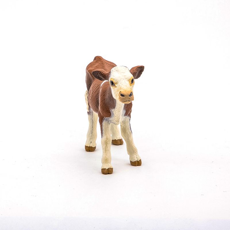 Jucarii, Copii si Bebe - Jucarii si jocuri - Figurine - PAPO Figurina vitel simmental - Infinity.ro