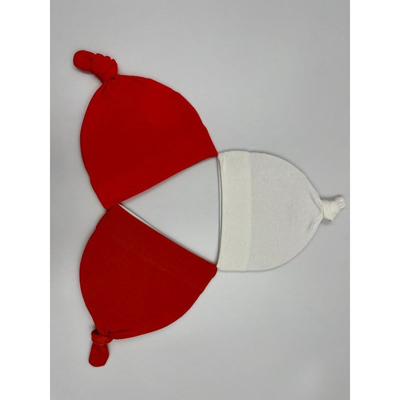 Fashion, accesorii si bijuterii - Copii - Accesorii copii - Caciuli si palarii copii - Set 3 Caciulite Strumf Mix, Baby Cosy, model 4 - Infinity.ro