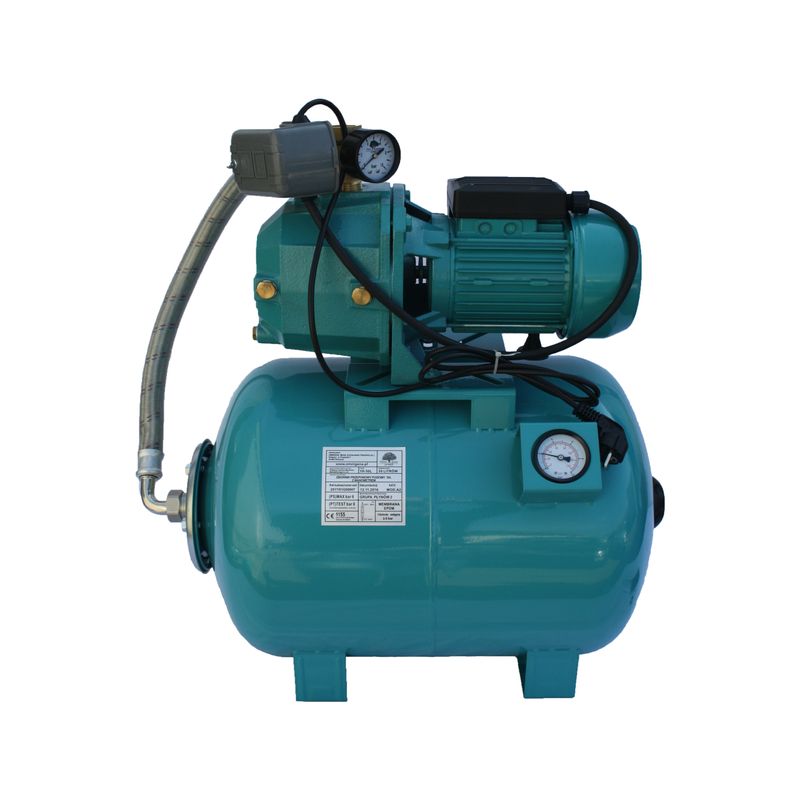 Casa si Gradina - Gradinarit si plante - Instalatii si accesorii pentru irigatii - Pompe apa - Hidrofor de mare adancime 23m cu ejector Omnigena DP355/50, rezervor 50 litri cu manometru, 0.75 kW, OM5003/50M - Infinity.ro