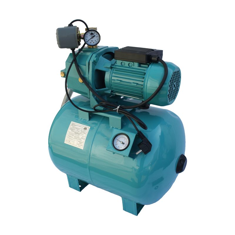 Casa si Gradina - Gradinarit si plante - Instalatii si accesorii pentru irigatii - Pompe apa - Hidrofor de mare adancime 23m cu ejector Omnigena DP355/50, rezervor 50 litri cu manometru, 0.75 kW, OM5003/50M - Infinity.ro