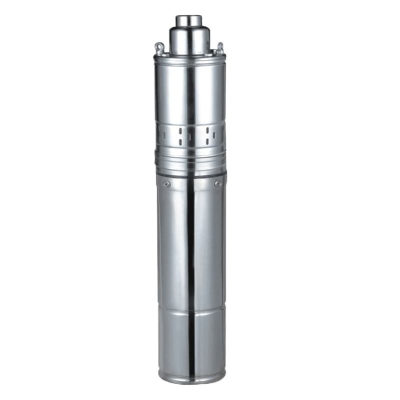 Casa si Gradina - Gradinarit si plante - Instalatii si accesorii pentru irigatii - Pompe apa - Kit complet sistem hidrofor, pompa submersibila cu surub Maxima 4QGD 0.5/100, rezervor de 100 litri cu manometru, presostat, racord 5 cai, manometru - Infinity.ro