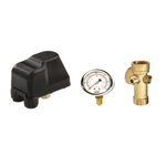 Casa si Gradina - Gradinarit si plante - Instalatii si accesorii pentru irigatii - Pompe apa - Kit complet sistem hidrofor, pompa submersibila SUMOTO ONKM150/24, rezervor 24L, presostat, racord 5 cai, manometru - Infinity.ro