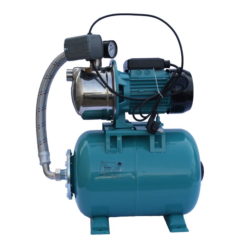 Casa si Gradina - Gradinarit si plante - Instalatii si accesorii pentru irigatii - Pompe apa - Hidrofor Aquaplanet JY1000, 800 W, 24 l, 5 bar, debit 50 l/min, otel - Infinity.ro