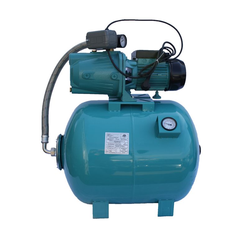 Casa si Gradina - Gradinarit si plante - Instalatii si accesorii pentru irigatii - Pompe apa - Hidrofor Omnigena JET 100A/80 1.1 kW rezervor 80 Litri cu manometru, OM5007/80M - Infinity.ro
