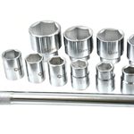 Casa si Gradina - Constructii - Scule de mana si unelte - Chei si truse chei - Trusa chei hexagonale, 21 piese, 3/4", 19-50mm, Geko G10112 - Infinity.ro