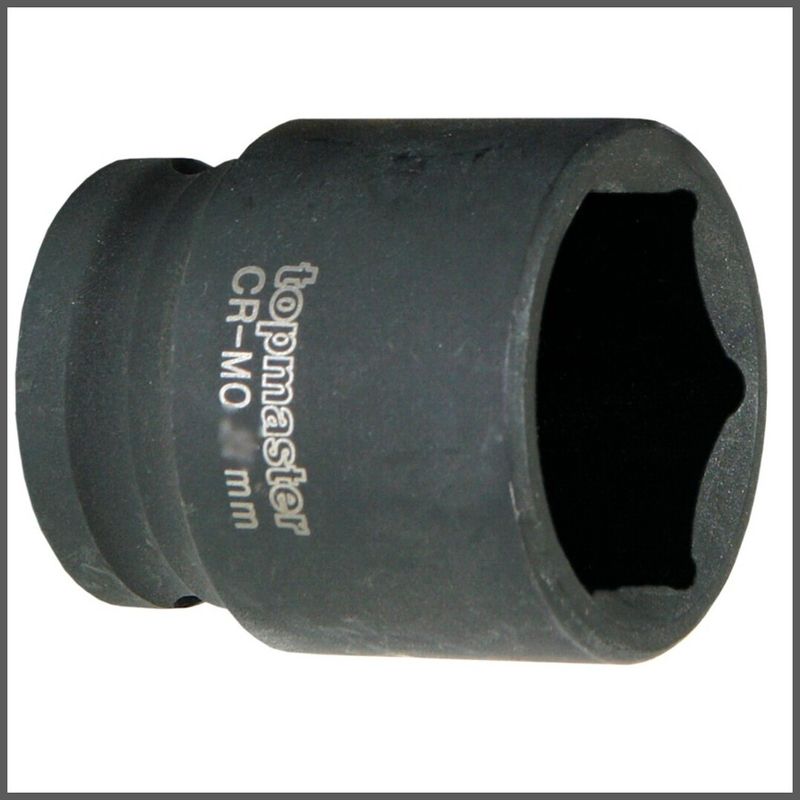 Casa si Gradina - Constructii - Scule de mana si unelte - Chei si truse chei - Tubulara de impact Top Master diametru 52 mm lungime 62 mm prindere 3/4 - Infinity.ro