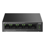 PC, gaming si accesorii - Retelistica - Switch-uri - Switch-uri fara management - Switch LiteWave, 5 porturi RJ45 Gigabit, 4xPoE+, Unmanaged - TP-Link LS105GP - Infinity.ro