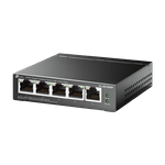 PC, gaming si accesorii - Retelistica - Switch-uri - Switch-uri fara management - Switch 4 porturi PoE Gigabit, 1 port RJ45 Gigabit, Unmanaged - TP-Link TL-SG1005P - Infinity.ro
