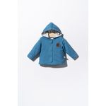 Fashion, accesorii si bijuterii - Copii - Imbracaminte copii - Jachete si geci copii - Jacheta cu urechiuse pentru copii Dogs, Tongs baby, albastru, marime 6-9 luni - Infinity.ro