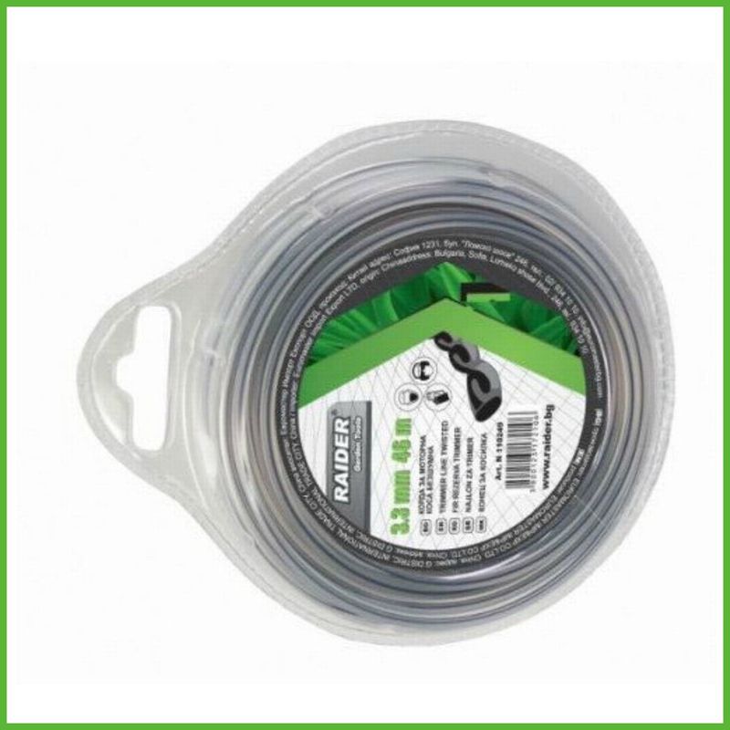 Casa si Gradina - Gradinarit si plante - Utilaje gradina - Masini de tuns iarba - Fir rasucit trimmer Raider 4.5mm х 25m - Infinity.ro
