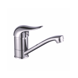 Baterie Bucatarie,180 mm,Baressi,Sink Mixer,8004-C,Monocomanda, Cartus ceramic,Cromat,Delphin