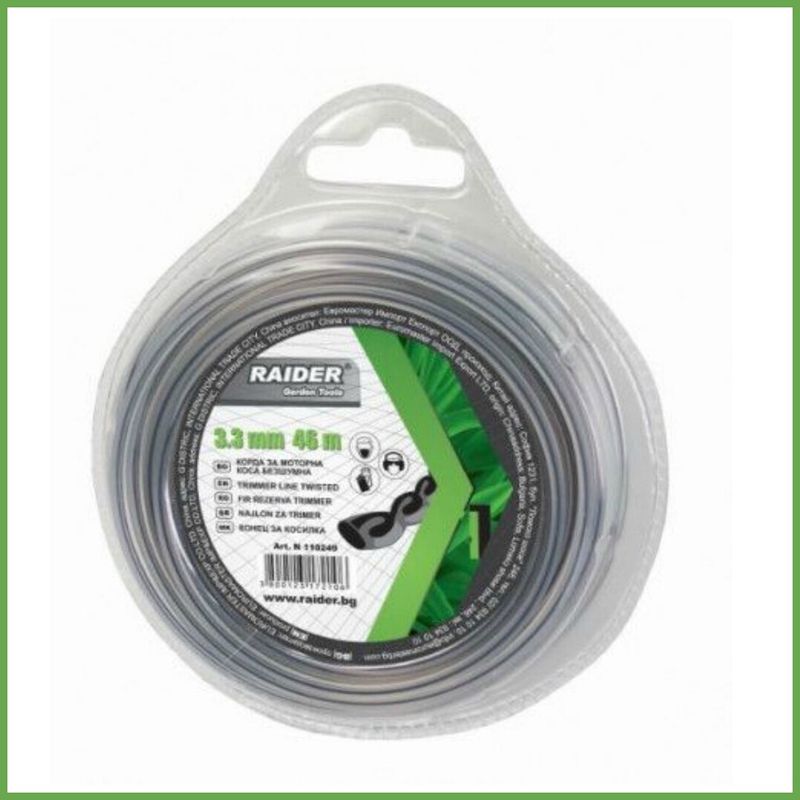 Casa si Gradina - Gradinarit si plante - Utilaje gradina - Masini de tuns iarba - Fir rasucit trimmer Raider 4mm х 32m - Infinity.ro