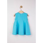 Fashion, accesorii si bijuterii - Copii - Imbracaminte copii - Rochii copii - Rochita de vara pentru fetite Ciucurasi, Tongs baby, albastru, marime 6-9 luni - Infinity.ro